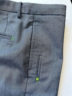 Boss Hugo Boss Blue Casual Slim Fit Pants 34 US (50 Euro - 36" Measured)