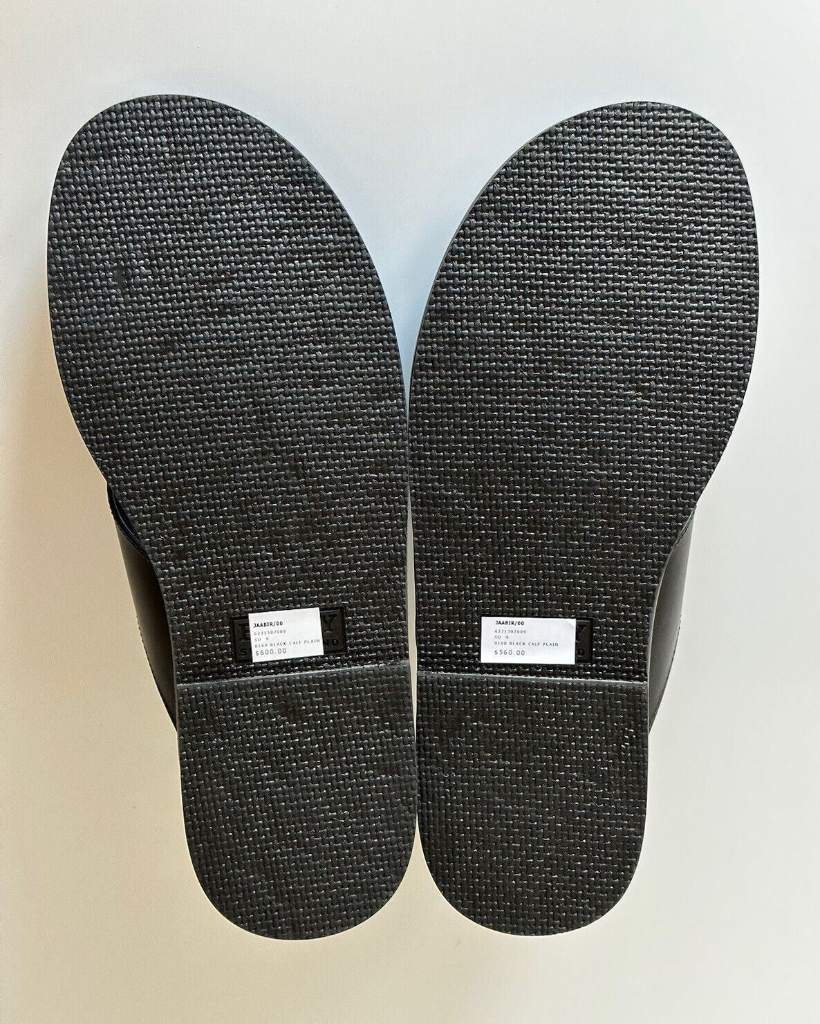 NIB Мужские черные кожаные шлепанцы Bally Jaabir за 560 долларов США 9,5 США (42,5) 6231507 