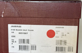 NIB $ 560 Bally Herren Jaabir Leder Slides Sandalen in Schwarz 10,5 US (43,5) 6231507 