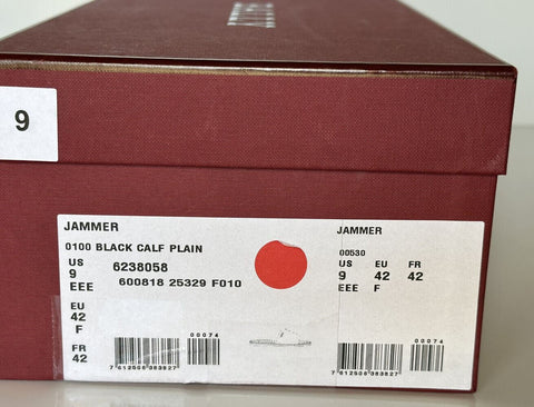 NIB Bally Herren-Sandalen Jaamer aus Leder in Schwarz, 9 US (42 Euro) 6238058, Italien 