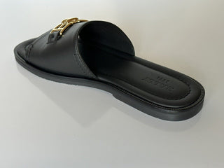 Мужские кожаные шлепанцы NIB Bally Jareth, черные, 8 США (41 евро), 6300847, Италия 