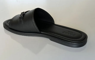 NIB Bally Мужские кожаные шлепанцы Jacob черного цвета 10 США (43 евро) 6300469 Италия 