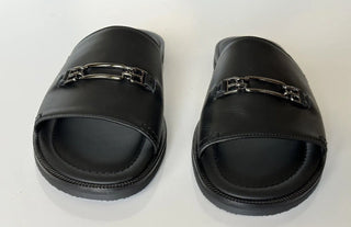 NIB Bally Мужские кожаные шлепанцы Jacob черного цвета 10 США (43 евро) 6300469 Италия 