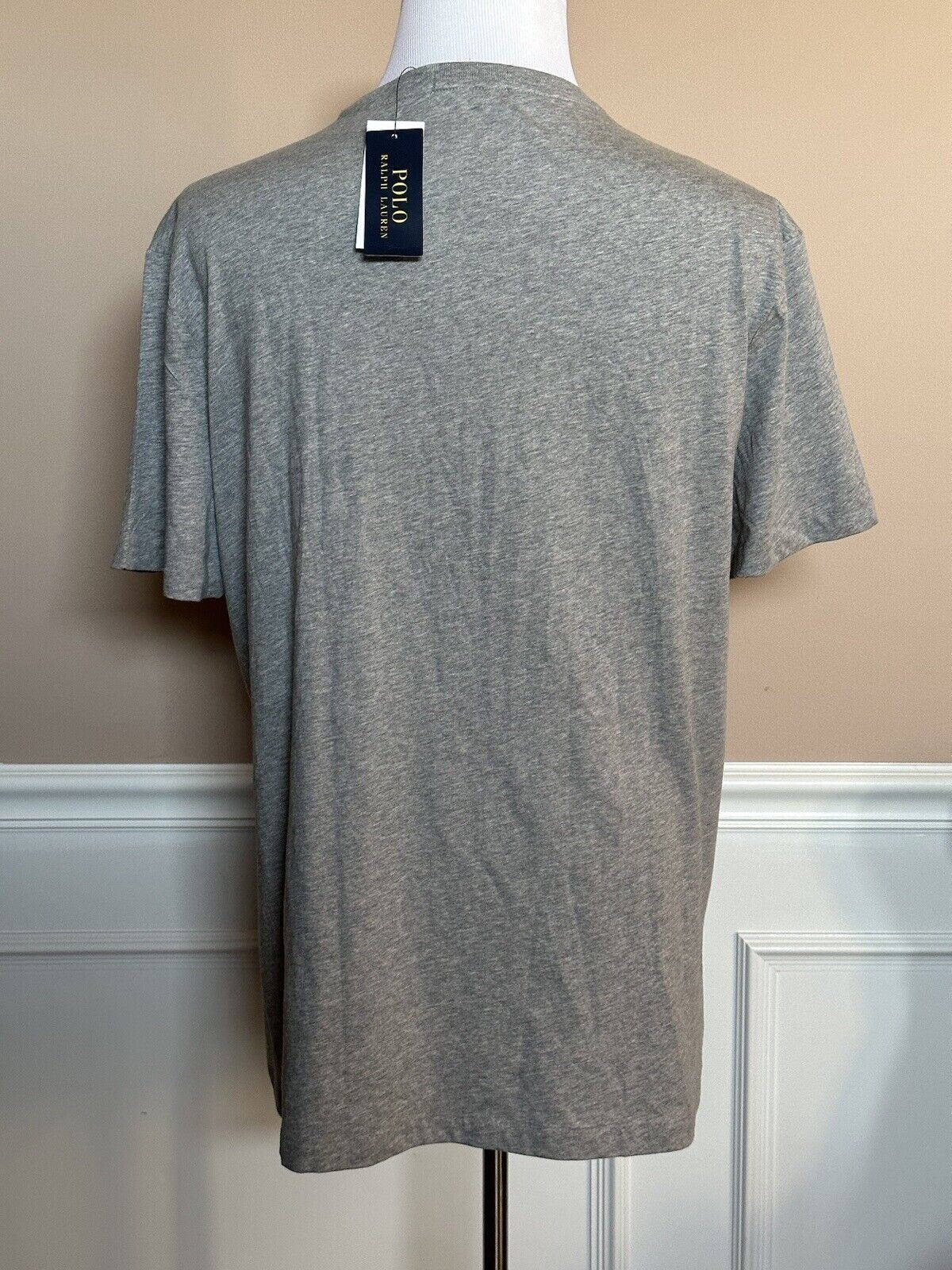 NWT $69.50 Polo Ralph Lauren Short Sleeve Bear T-Shirt Grey XL