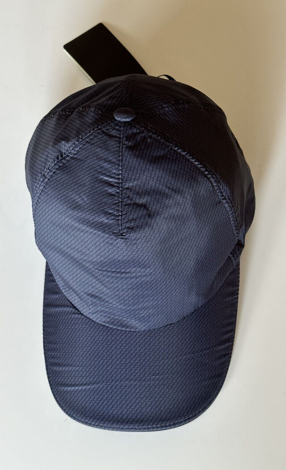 NWT $550 Fendi Baseball Cap Dark Blue Hat Made in Italy FXQ768