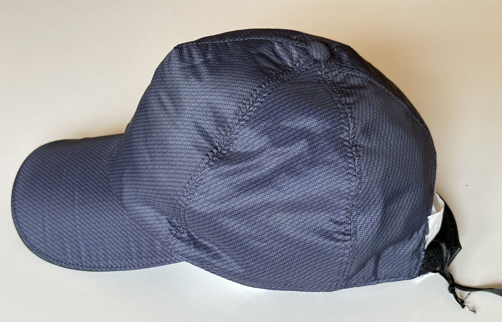 NWT $550 Fendi Baseball Cap Dark Blue Hat Made in Italy FXQ768