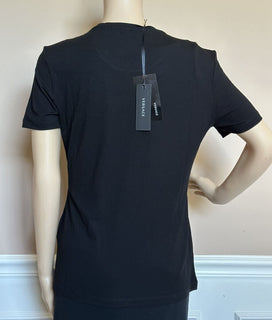 NWT 725 долларов Versace Футболка с кристаллами Medusa Head 4 США (38 евро) 1A00769