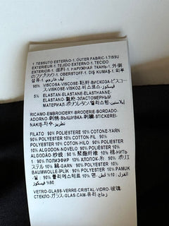 NWT 725 долларов Versace Футболка с кристаллами Medusa Head 4 США (38 евро) 1A00769
