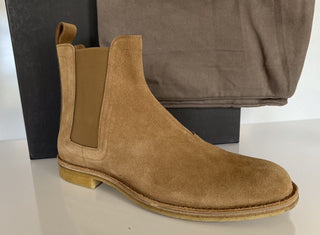 Коричневые замшевые ботильоны из телячьей кожи Bottega Veneta за 820 долларов США 12 США (45 евро) 312345 