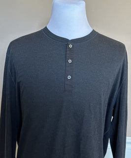 Серая футболка с длинным рукавом Ralph Lauren Purple Label, размер 225 NWT, 2XL, сделано в Италии 