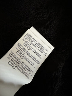 NWT $1500 Versace Medusa Хлопковый махровый банный халат, черный, средний ZACJ00008