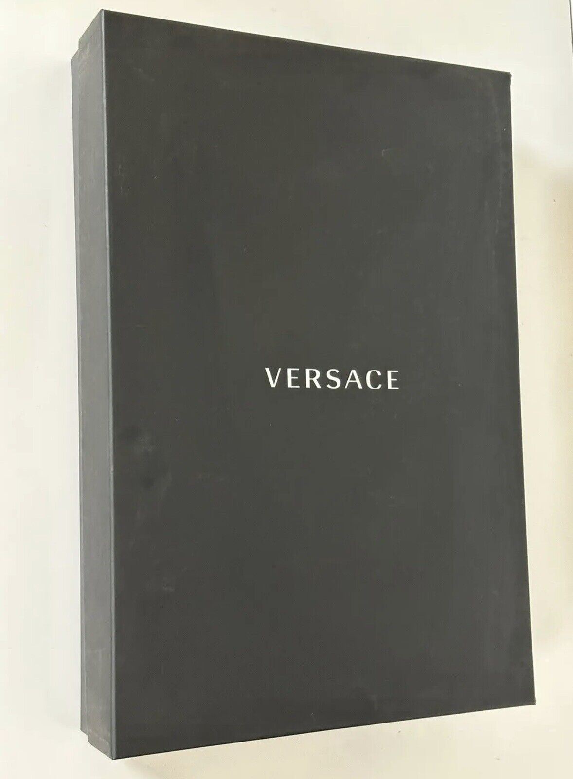 NWT $1500 Versace Medusa Хлопковый махровый банный халат, черный, маленький ZACJ00008
