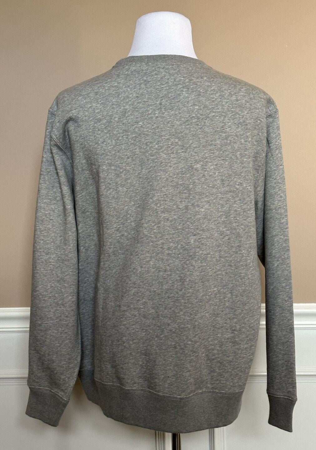 New $168 Polo Ralph Lauren Bear Sweatshirt Grey XL/TG