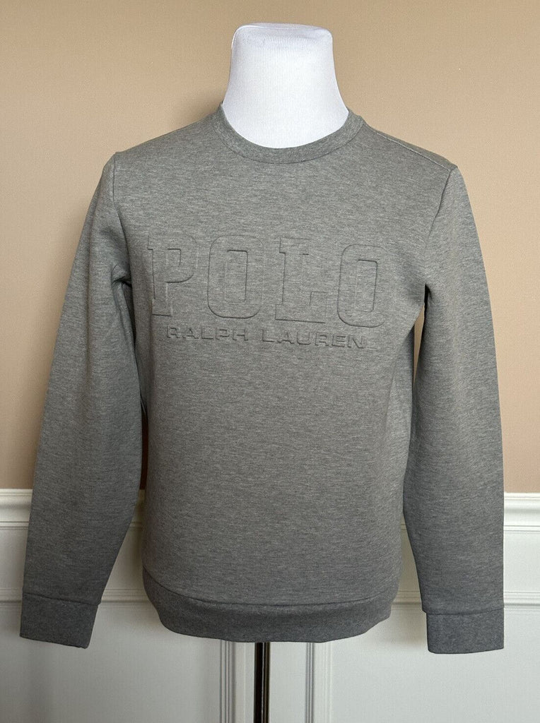 СЗТ $138 Polo Ralph Lauren Polo Толстовка из флиса с тиснением Серая S/P 