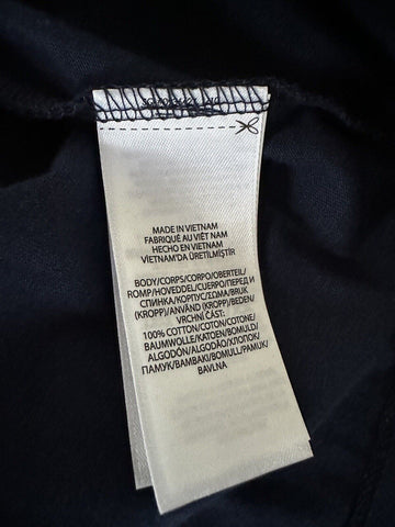 СЗТ 75 долларов США Polo Ralph Lauren Logo Хлопковая футболка с длинными рукавами и круглым вырезом Синяя M 