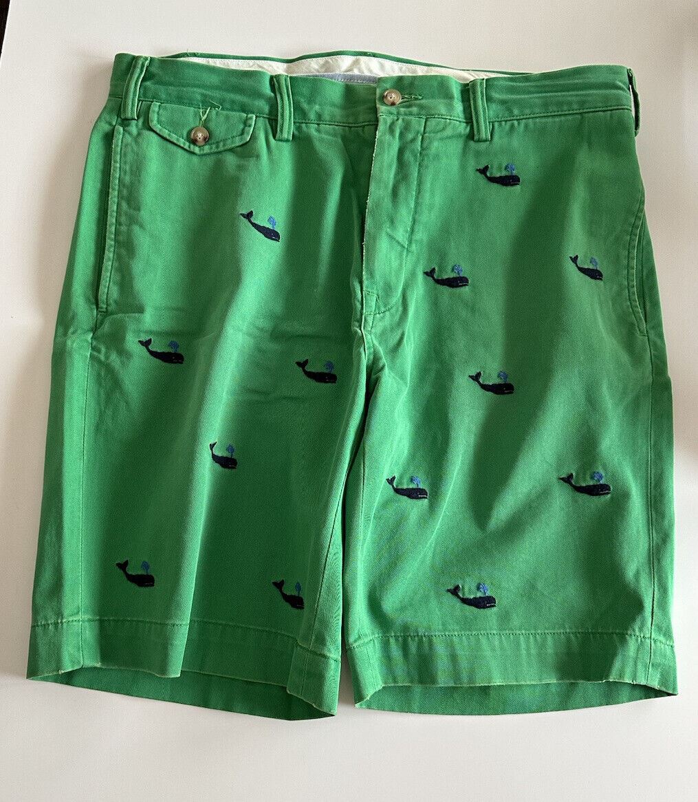 Polo Ralph Lauren Men's Classic Fit Green Shorts Size 33 US