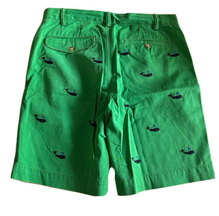 Мужские зеленые шорты классического кроя Polo Ralph Lauren, размер 33, США 