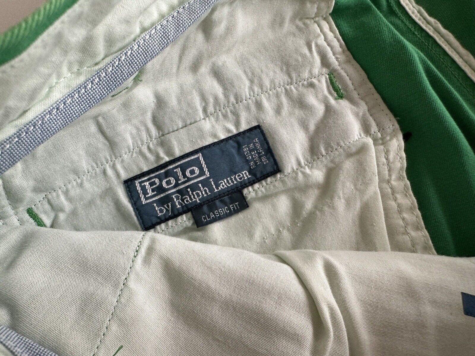 Polo Ralph Lauren Herren-Shorts mit klassischer Passform, grün, Größe 33 US 