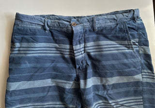 Polo Ralph Lauren Men's Straight Fit Blue Striped Shorts Size 33 US