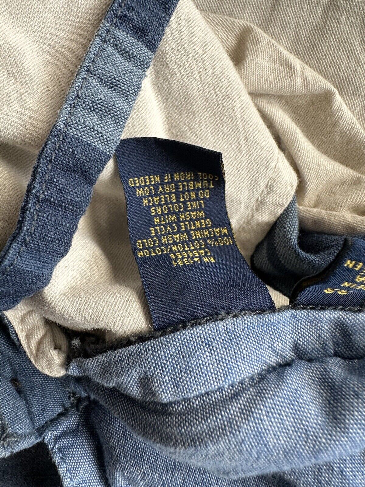 Polo Ralph Lauren Men's Straight Fit Blue Striped Shorts Size 33 US