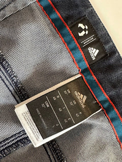 Мужские синие джинсовые шорты Adidas, размер талии 32 дюйма 