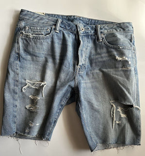 Мужские синие джинсовые шорты Abercrombie &amp; Fitch 32 