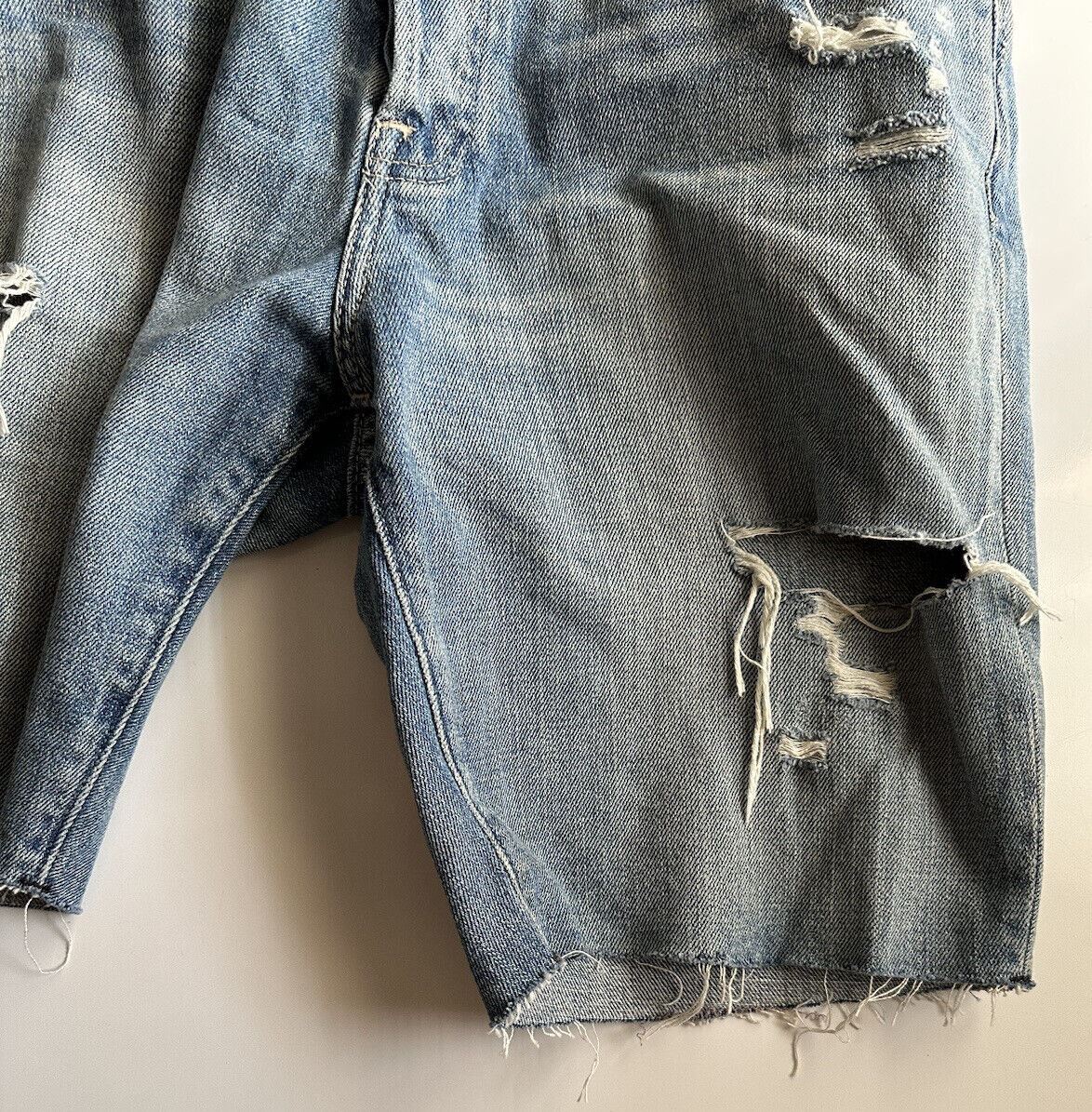 Мужские синие джинсовые шорты Abercrombie &amp; Fitch 32 