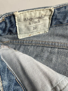 Мужские синие джинсовые шорты Abercrombie &amp; Fitch 32 