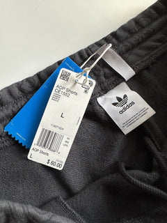 NWT $60 Мужские черные шорты Adidas, большие 