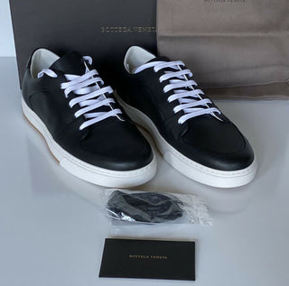 NIB 750 долларов США Bottega Veneta Мужские черные кроссовки Speedster из телячьей кожи 8,5 США 608761 