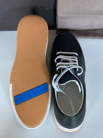 NIB 750 долларов США Bottega Veneta Мужские черные кроссовки Speedster из телячьей кожи 8,5 США 608761 