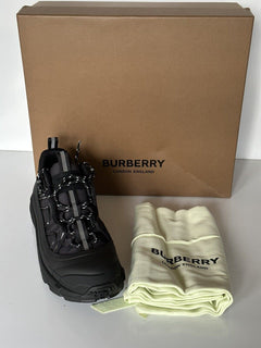 Мужские темно-серые кроссовки Burberry Arthur Dark Charcoal за 890 долларов США 11 США (44 ЕС) 8042584 IT 