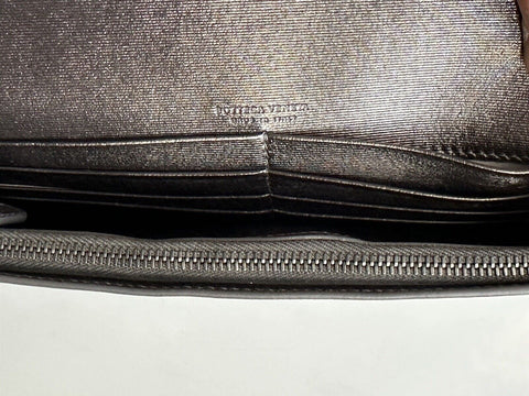 NWT $1150 Мини-сумка на плечо Bottega Veneta Leathers Intrecciato Серая 610664 