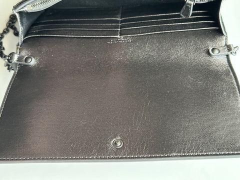 NWT $1150 Мини-сумка на плечо Bottega Veneta Leathers Intrecciato Серая 610664 