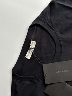 NWT 440 долларов США Bottega Veneta Мужская черная футболка из джерси с карманами M (48 евро) IT 595835
