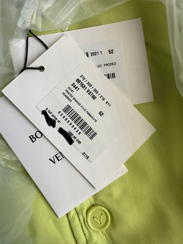 NWT 1650 долларов США Bottega Veneta Рубашка с принтом Parachute Seagrass L (52 евро) IT 661531