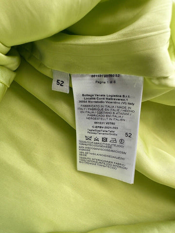 NWT 1650 долларов США Bottega Veneta Рубашка с принтом Parachute Seagrass L (52 евро) IT 661531