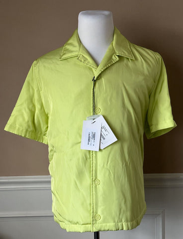 NWT 1650 долларов США Bottega Veneta Рубашка с принтом Parachute Seagrass L (52 евро) IT 661531