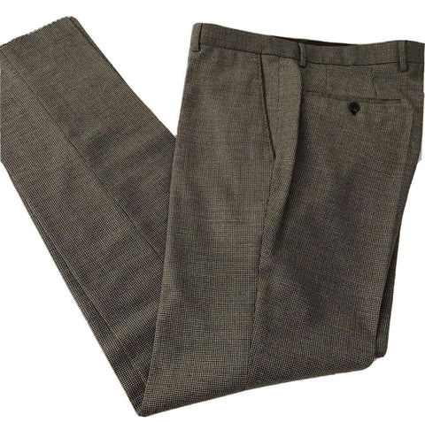 $245 Boss Hugo Boss Giro2 Mens Brown Dress Pants Size 34 US Wool
