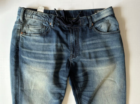 Buffalo by David Bitton Men's Blue Casual Pants 33/32 (36" Measured)