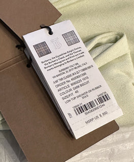 NIB $850 Burberry Стеганые кожаные кроссовки цвета бисквита 13 США (46 ЕС) 8060225 IT 