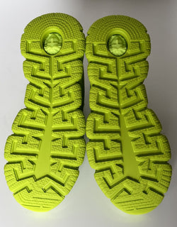 NIB $895 Versace Trigreca Chain Reaction Sneakers Citron 11,5 (44,5) IT DSU8094 