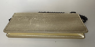 NWT 1150 долларов США Bottega Veneta Leathers Intrecciato Мини-сумка на плечо, золото 510564 IT 