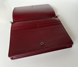 NWT $1150 Мини-сумка через плечо Bottega Veneta Leathers Intrecciato Красная 508752 IT 