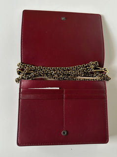 NWT $1150 Мини-сумка через плечо Bottega Veneta Leathers Intrecciato Красная 508752 IT 