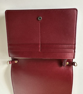 NWT $1150 Мини-сумка через плечо Bottega Veneta Leathers Intrecciato Красная 508752 IT 