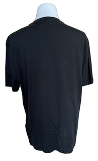 NWT 450 $ Versace Medusa bedrucktes schwarzes Mitchel-Fit-Jersey-T-Shirt XL 1003916