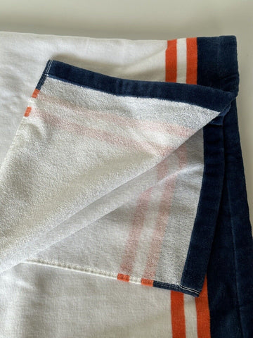 Polo Bear by Ralph Lauren Bär Strandtuch Weiß/Blau 35x66 