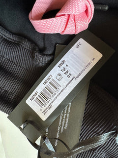 NWT $625 Versace Женские черные брюки-джоггеры с принтом Greca, размер 4, Италия 1002081 