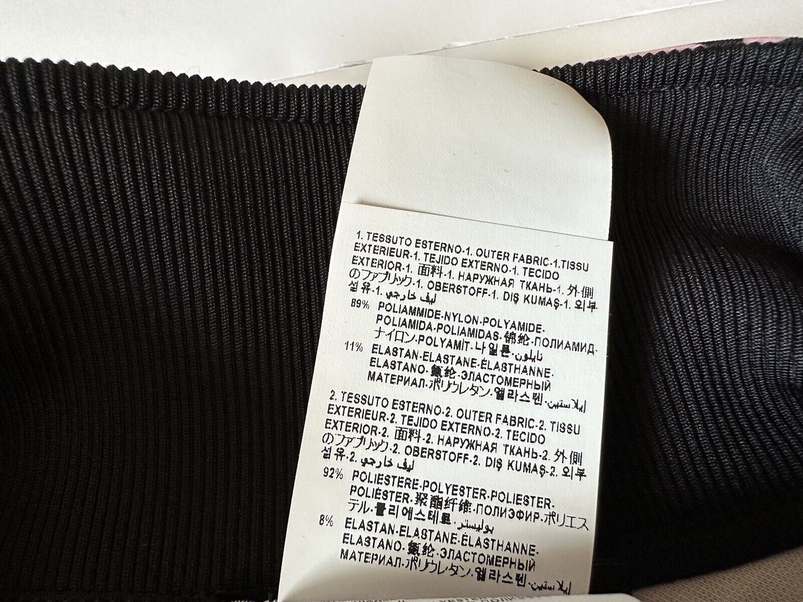 Neu mit Etikett: 925 $ Versace Damen-Joggingjacke mit Greca-Print Schwarz Größe 4 1002080 Italien 